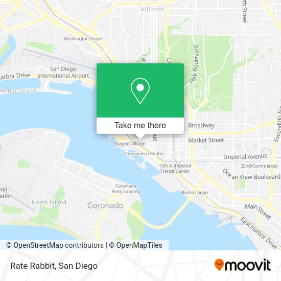 Rate Rabbit map