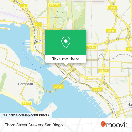 Mapa de Thorn Street Brewery