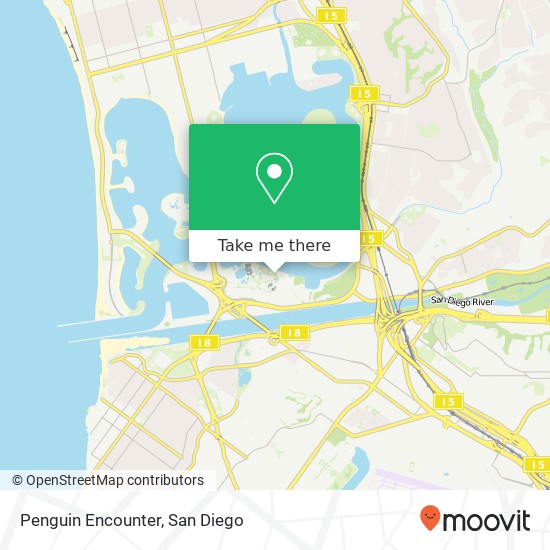 Penguin Encounter map