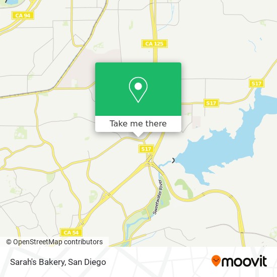 Mapa de Sarah's Bakery