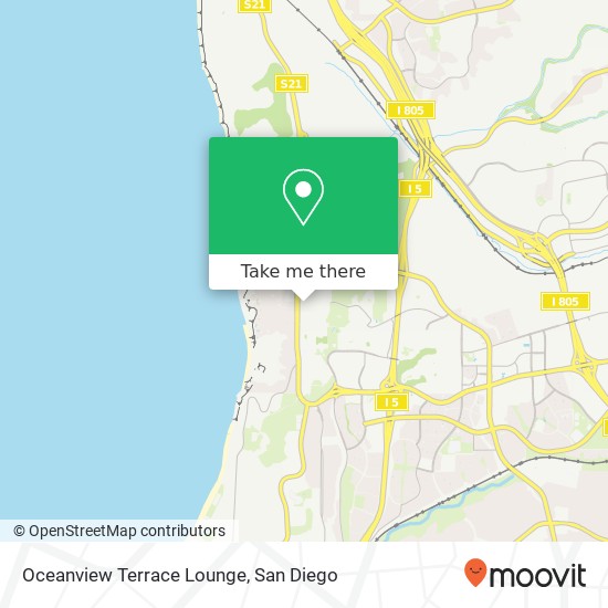 Mapa de Oceanview Terrace Lounge