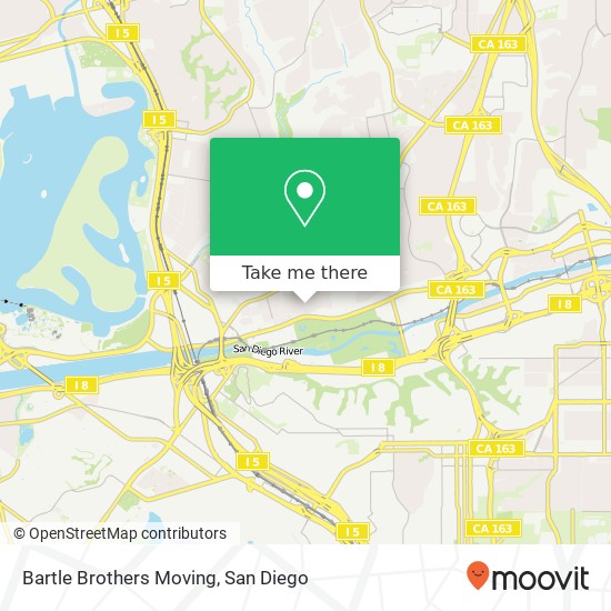 Mapa de Bartle Brothers Moving