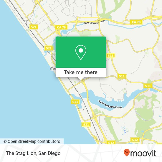 Mapa de The Stag Lion