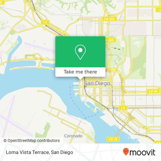 Loma Vista Terrace map