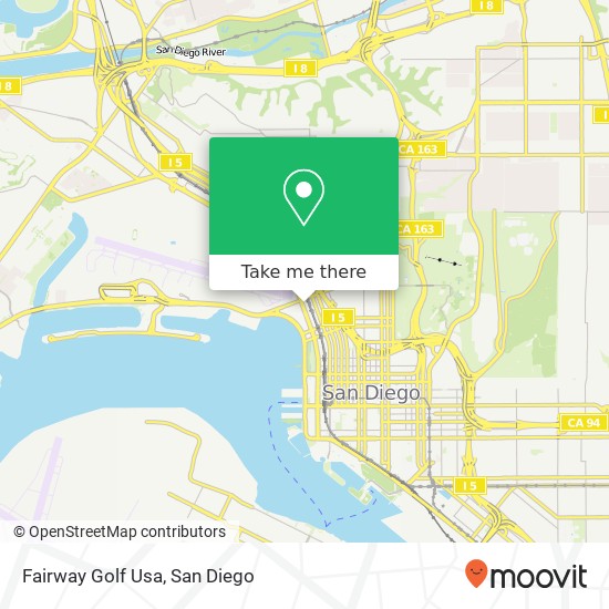 Fairway Golf Usa map