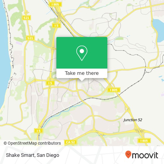 Mapa de Shake Smart