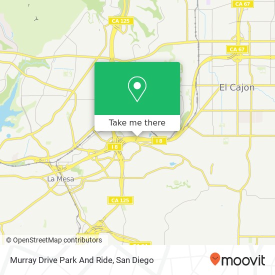 Murray Drive Park And Ride map