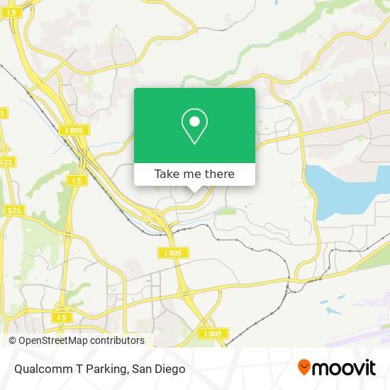Mapa de Qualcomm T Parking
