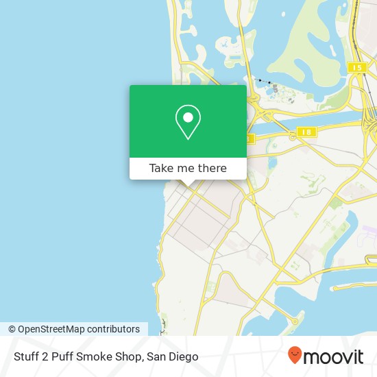 Stuff 2 Puff Smoke Shop map