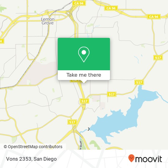 Vons 2353 map