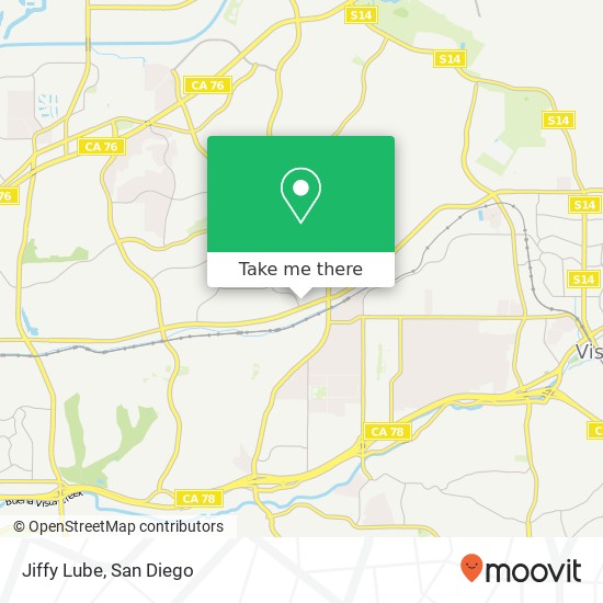 Mapa de Jiffy Lube