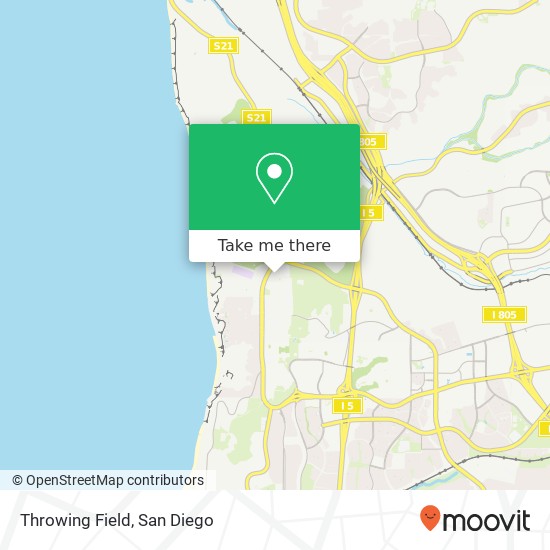 Mapa de Throwing Field
