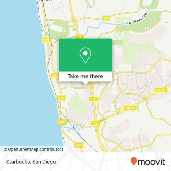 Mapa de Starbucks