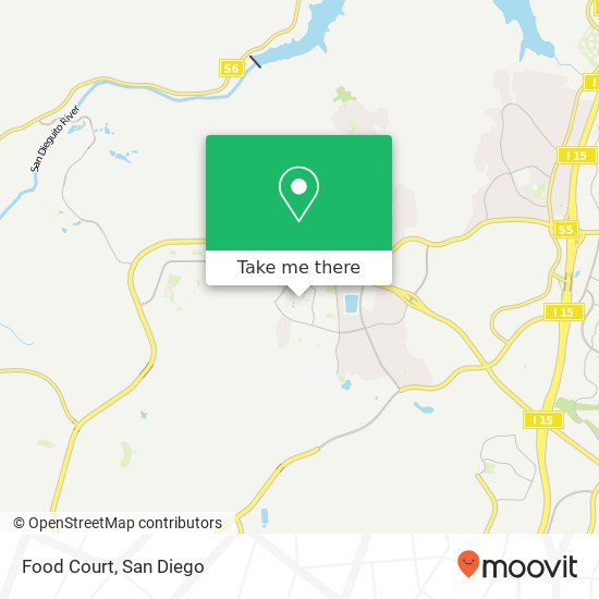 Mapa de Food Court