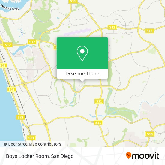 Mapa de Boys Locker Room