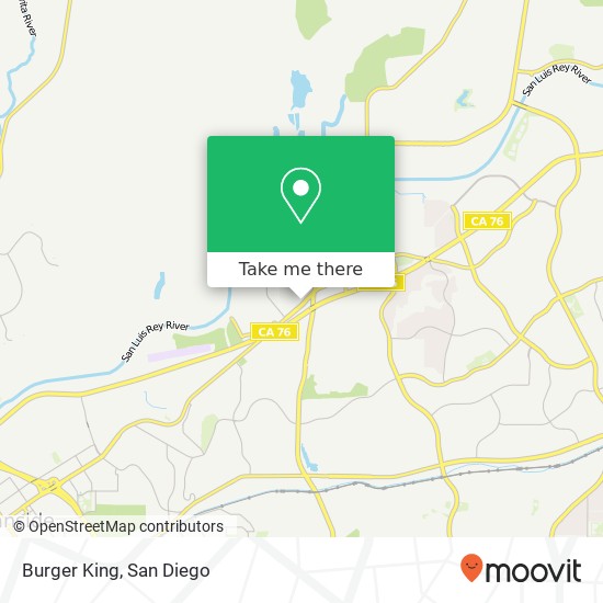 Burger King map