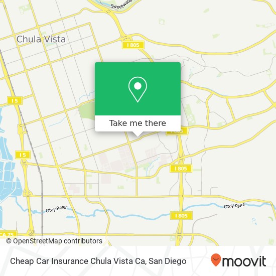 Cheap Car Insurance Chula Vista Ca map