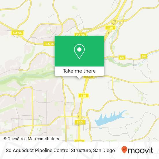 Sd Aqueduct Pipeline Control Structure map