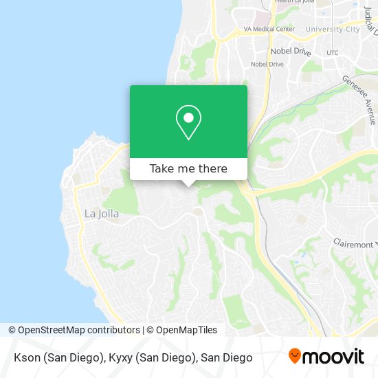 Mapa de Kson (San Diego), Kyxy (San Diego)