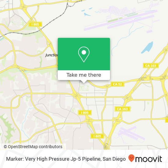 Marker: Very High Pressure Jp-5 Pipeline map