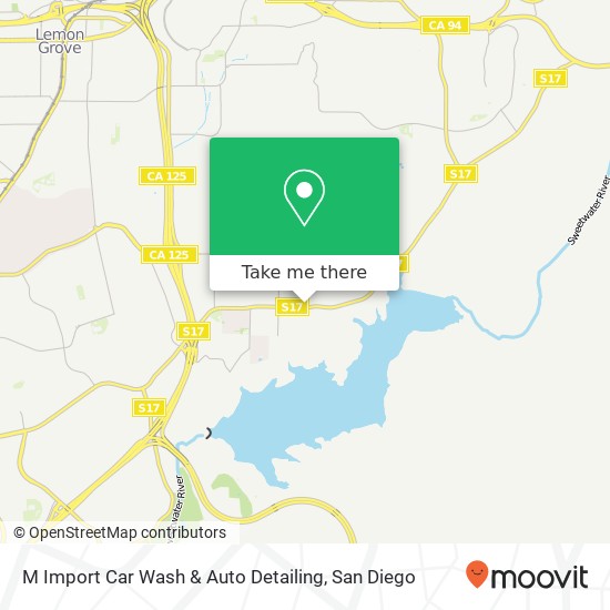 M Import Car Wash & Auto Detailing map