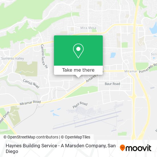 Mapa de Haynes Building Service - A Marsden Company