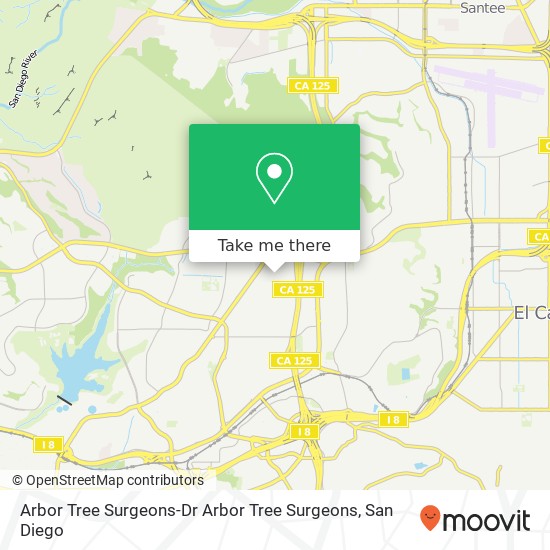 Arbor Tree Surgeons-Dr Arbor Tree Surgeons map