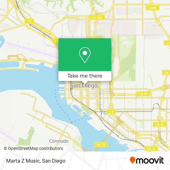 Marta Z Music map