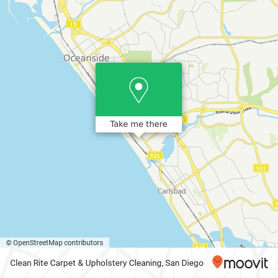 Mapa de Clean Rite Carpet & Upholstery Cleaning