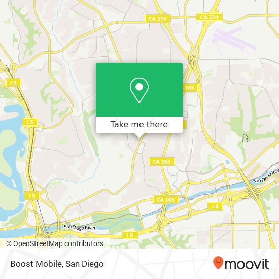 Boost Mobile map