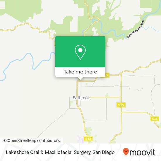 Mapa de Lakeshore Oral & Maxillofacial Surgery
