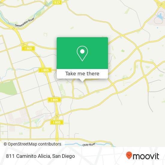 811 Caminito Alicia map