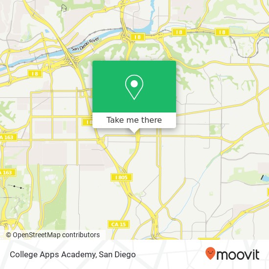 Mapa de College Apps Academy