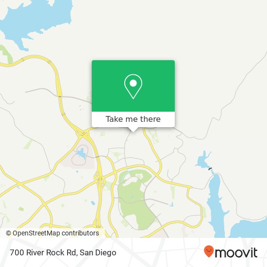 Mapa de 700 River Rock Rd