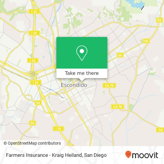 Mapa de Farmers Insurance - Kraig Heiland