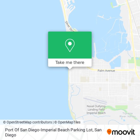 Port Of San Diego-Imperial Beach Parking Lot map