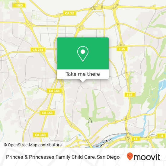 Princes & Princesses Family Child Care map