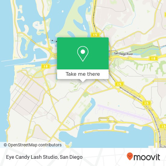 Eye Candy Lash Studio map