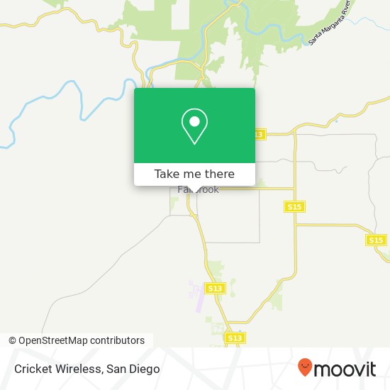 Cricket Wireless map