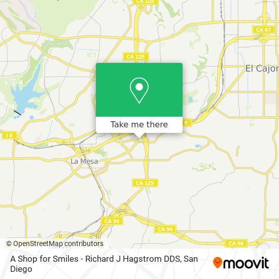 Mapa de A Shop for Smiles - Richard J Hagstrom DDS