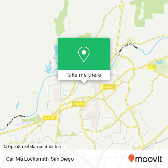 Car-Ma Locksmith map