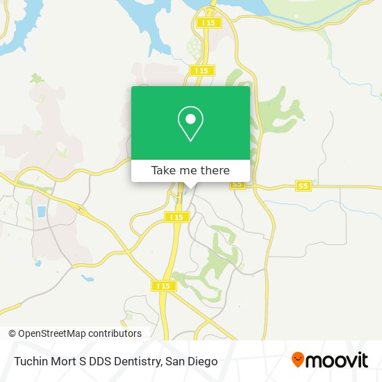 Mapa de Tuchin Mort S DDS Dentistry