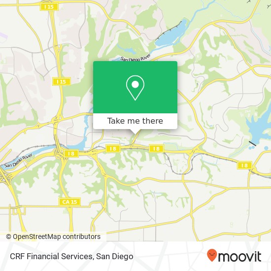 CRF Financial Services map