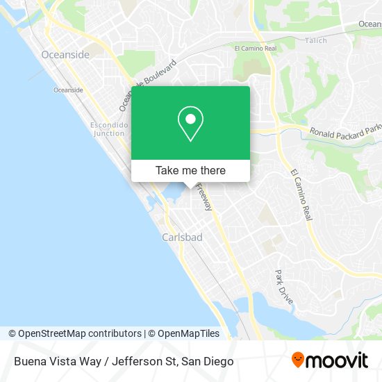 Mapa de Buena Vista Way / Jefferson St