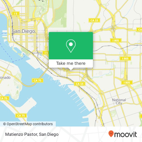 Mapa de Matienzo Pastor