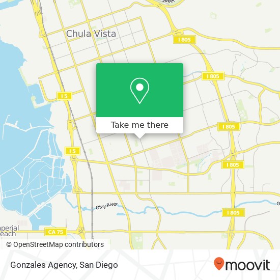 Gonzales Agency map