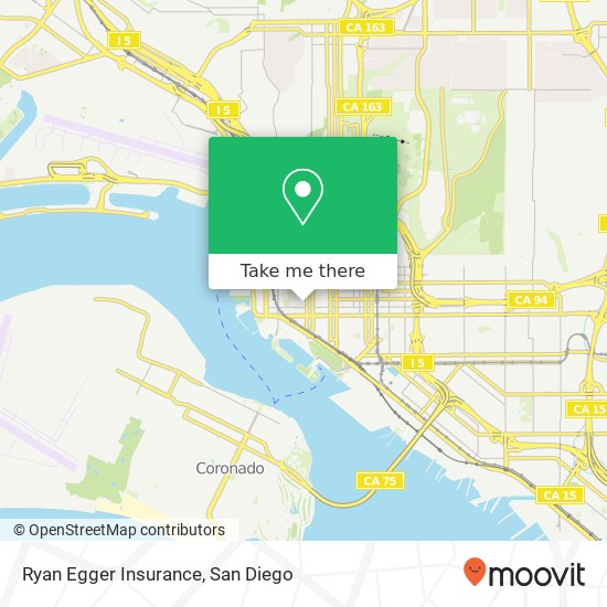 Mapa de Ryan Egger Insurance