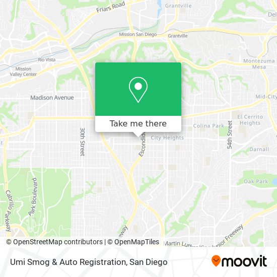 Mapa de Umi Smog & Auto Registration