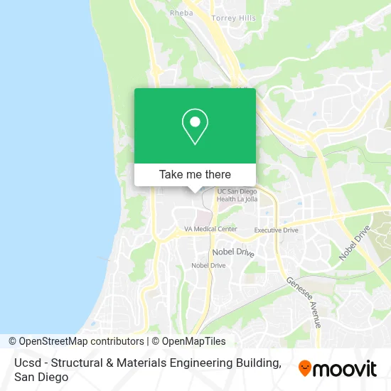 Ucsd - Structural & Materials Engineering Building map
