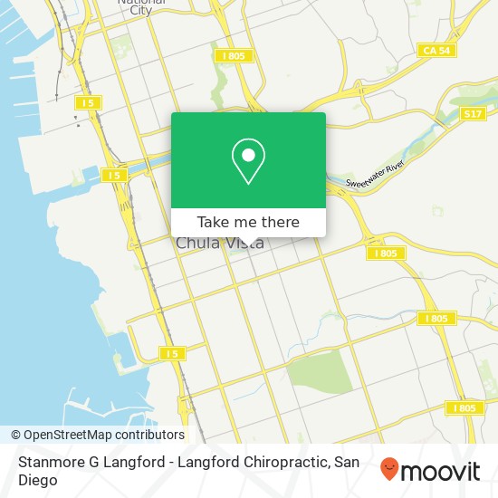 Mapa de Stanmore G Langford - Langford Chiropractic